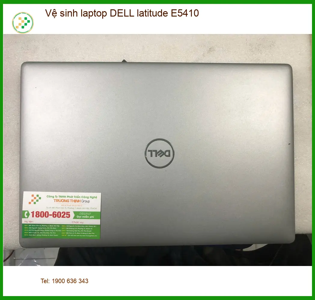Tiệm vệ sinh laptop DELL latitude E5410 Quận Bình Tân - Anh Trí đánh giá. ảnh thực tế 2