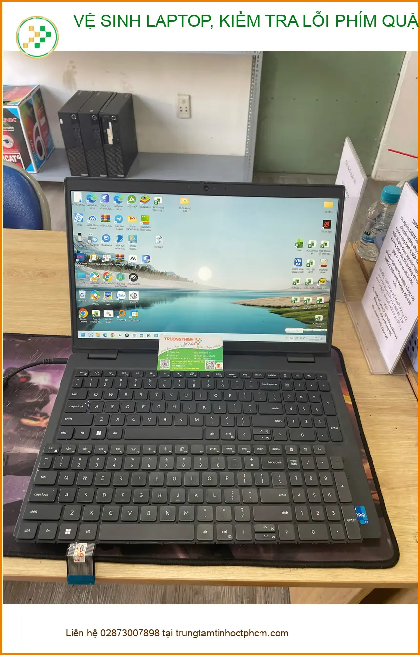 Anh Nam cần vệ sinh laptop, kiểm tra lỗi phím Quận 9 uy tín, lấy ngay. ảnh thực tế 2