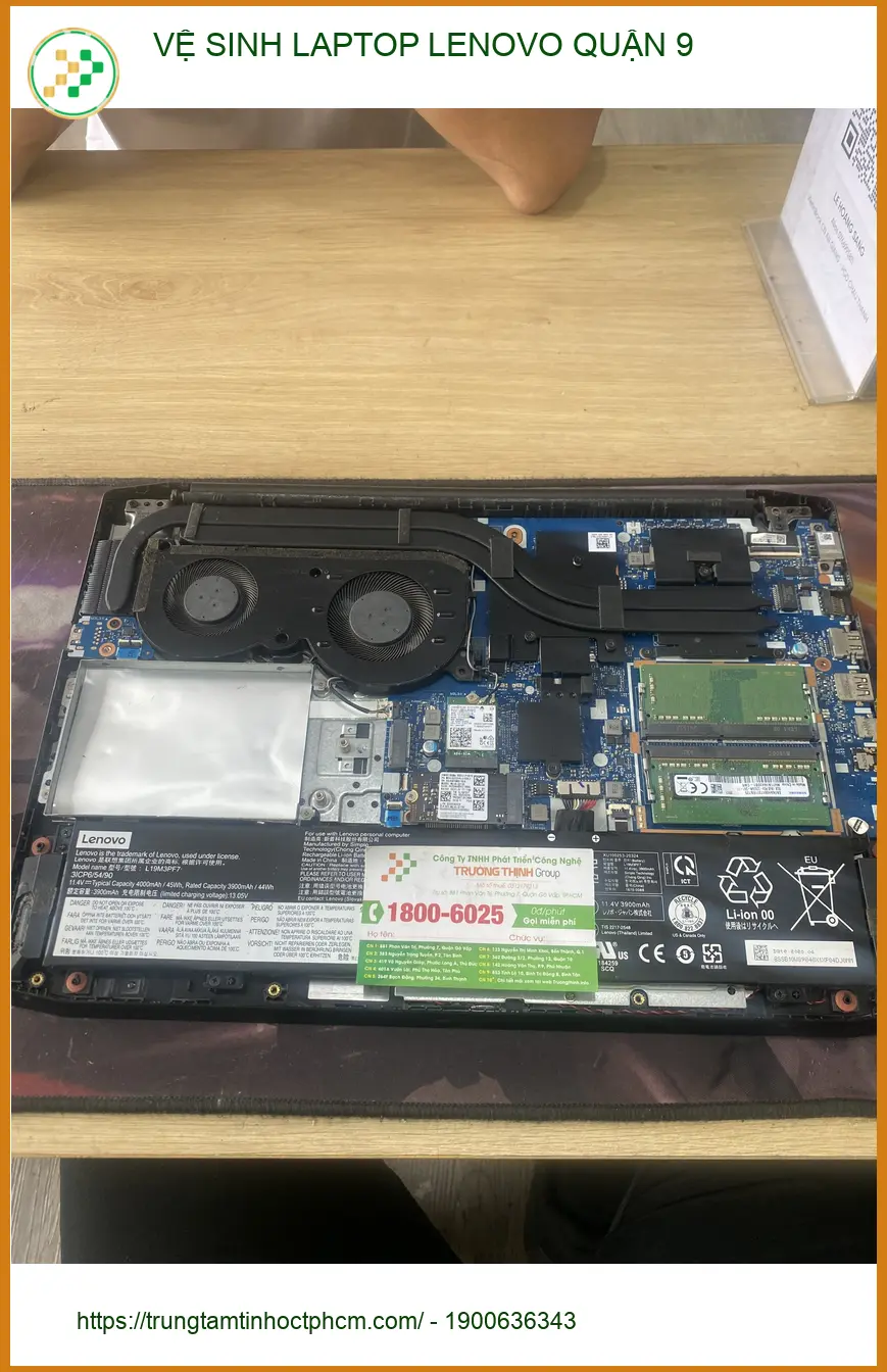Anh Quân kỹ sư tìm dịch vụ vệ sinh Laptop Lenovo Quận 9 lấy ngay