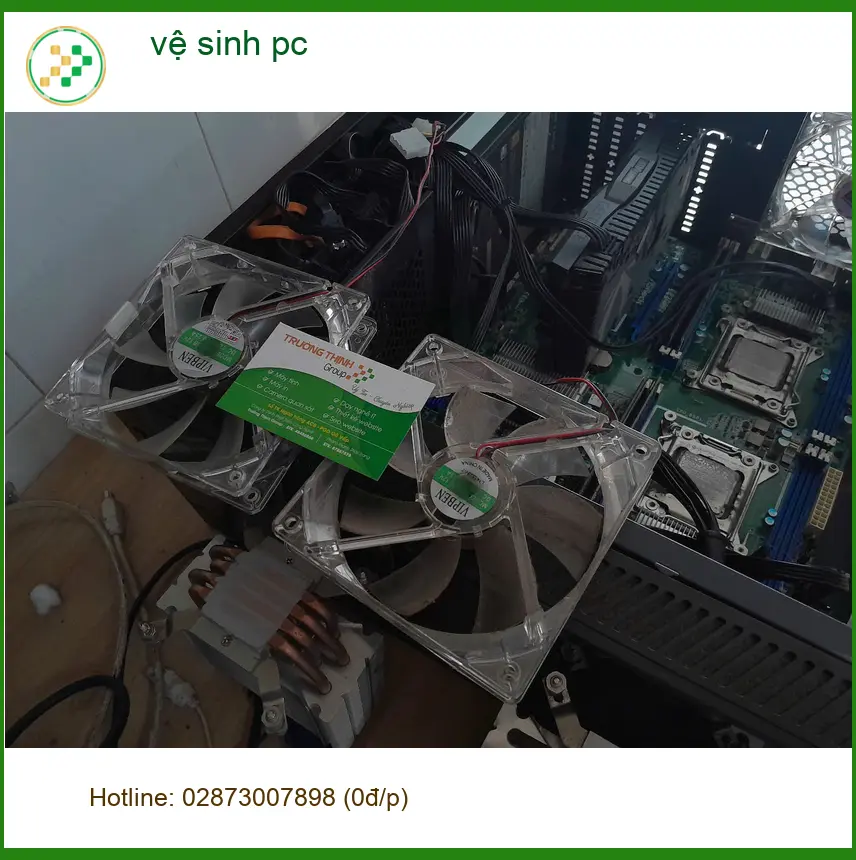 Chị Loan review dịch vụ vệ sinh pc Quận Thủ Đức uy tín