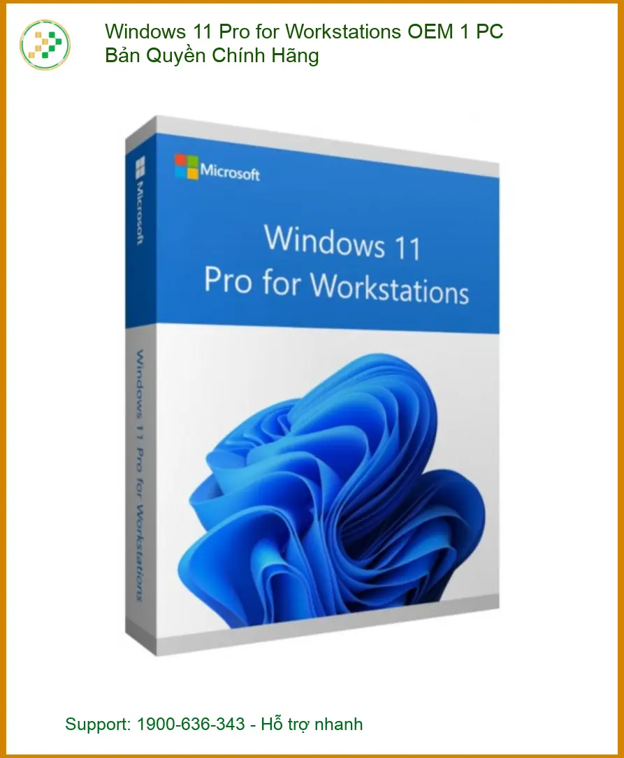Windows 11 Pro Bản Quyền OEM - Kích Hoạt TPHCM Nhanh Chóng Tại Cửa Hàng