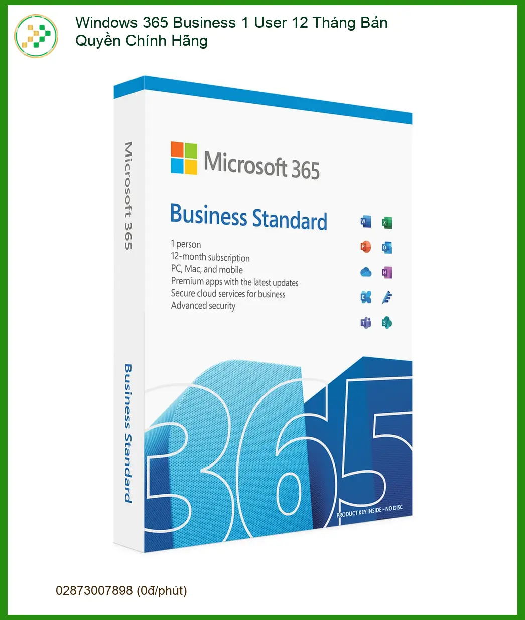 Windows 365 Business Bản Quyền - Trung Tâm TPHCM | Giao Nhanh Giá Tốt