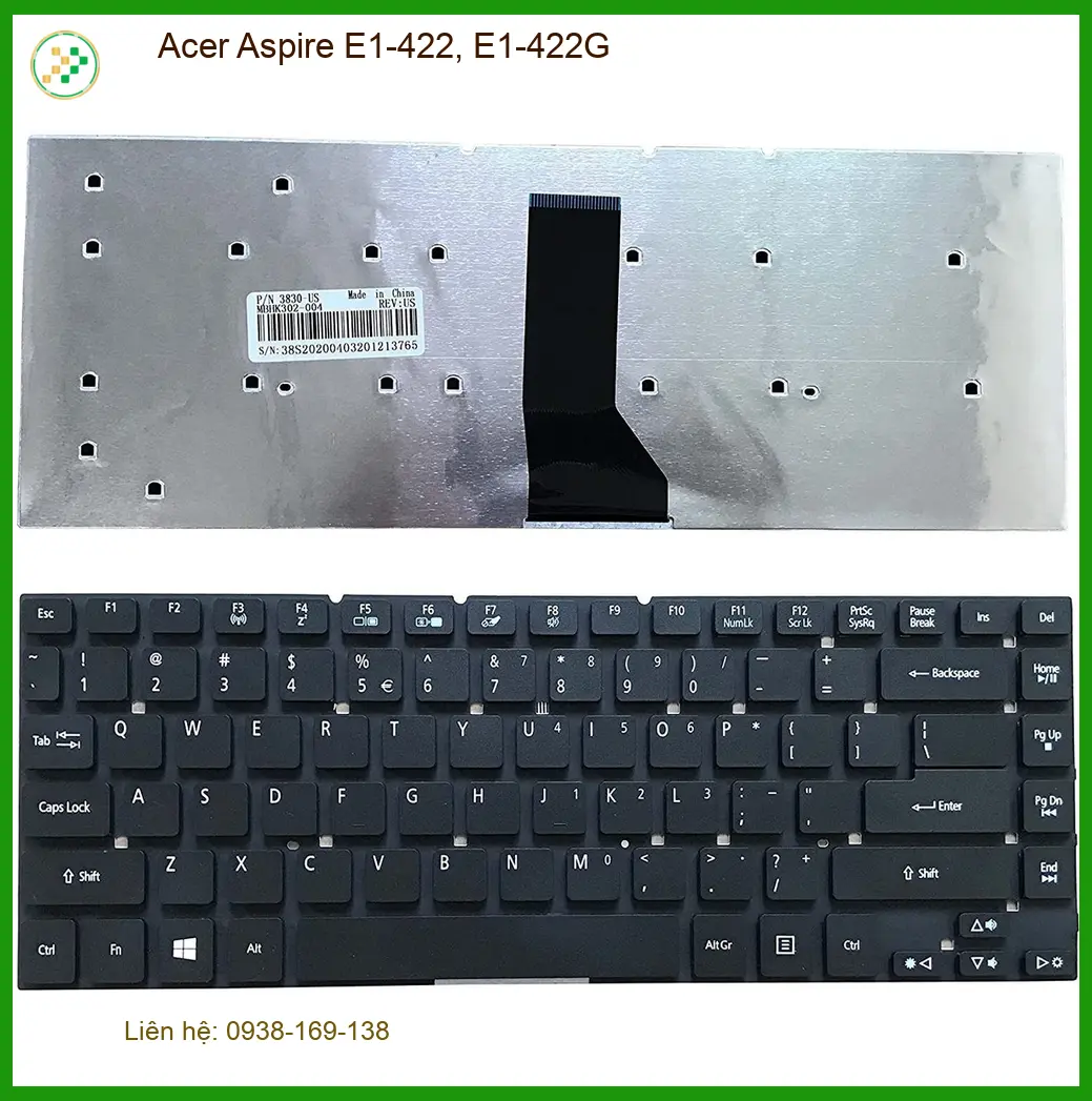 Bàn phím Laptop Acer E1-422 - Thay Lấy Liền, Giá Tốt TPHCM