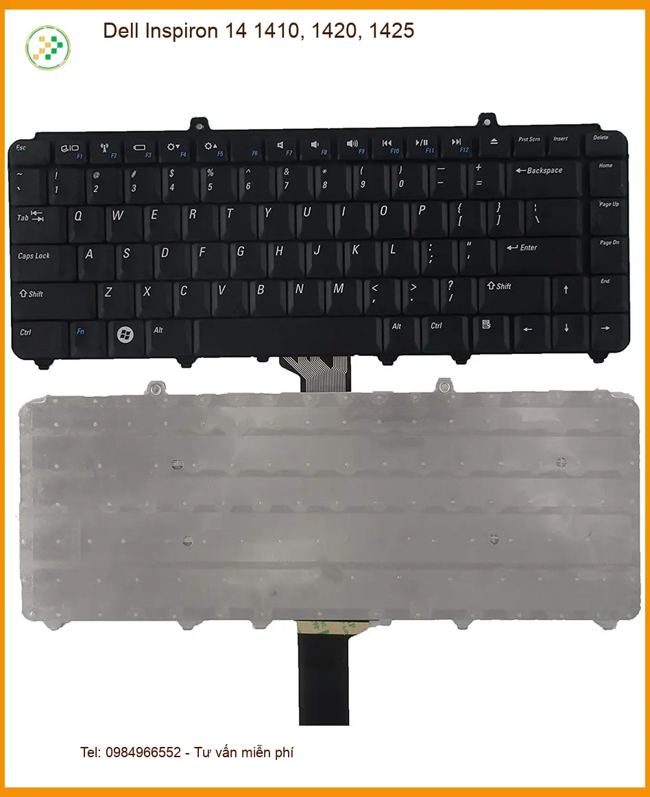 Bàn phím Laptop DELL Inspiron - Thay Lấy Liền, Giá Rẻ TPHCM, Có Hàng