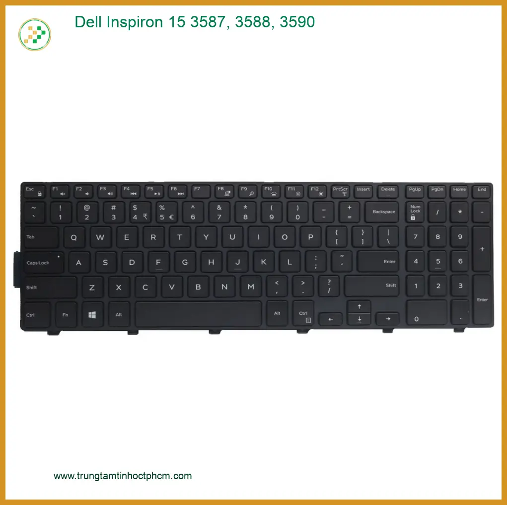 Bàn phím Laptop Dell Inspiron 15 3587 - Thay Nhanh, Giá Rẻ TPHCM