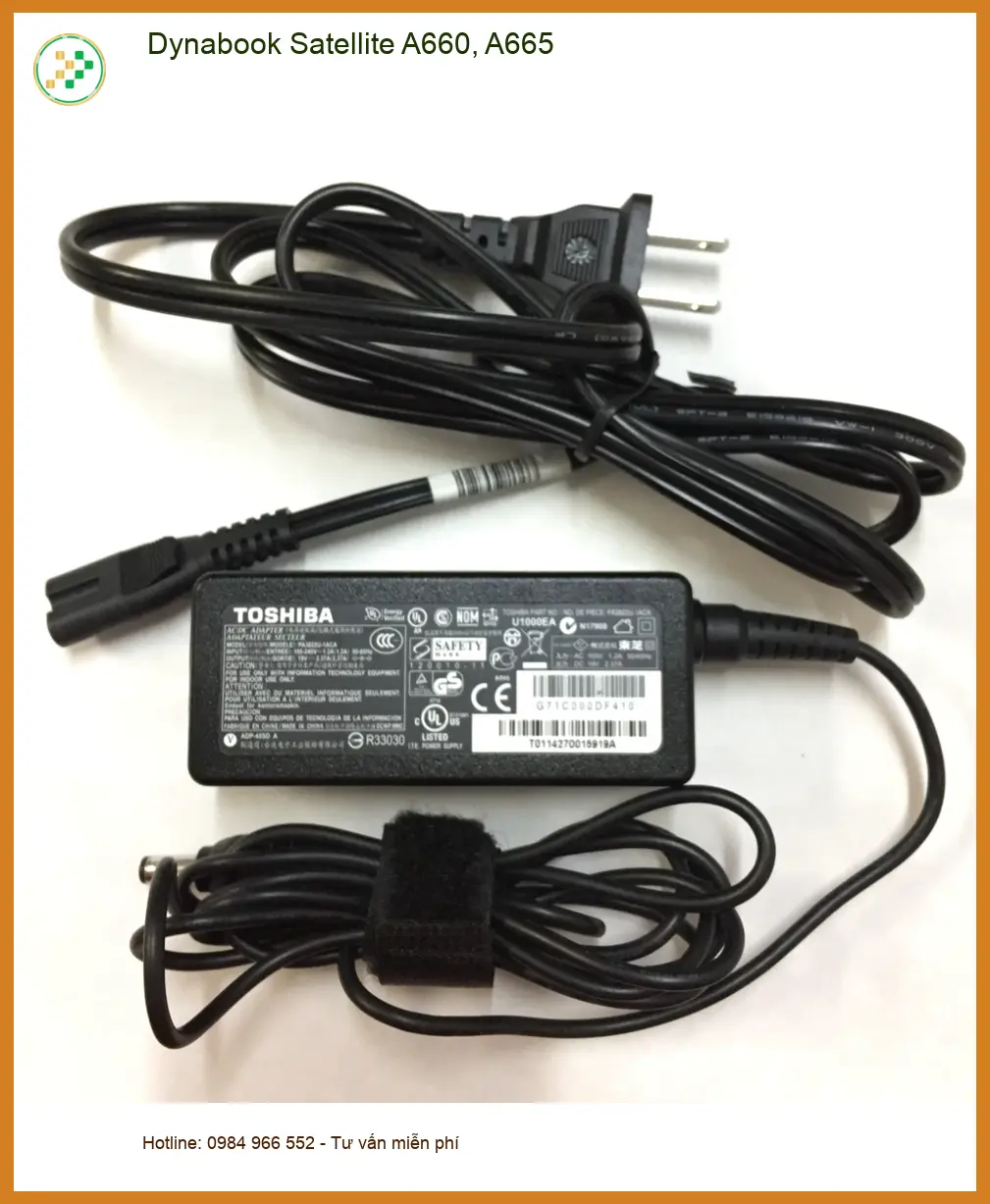 Sạc Laptop Dynabook A660/A665 - Thay Nhanh Trong Ngày | Giá Rẻ TPHCM