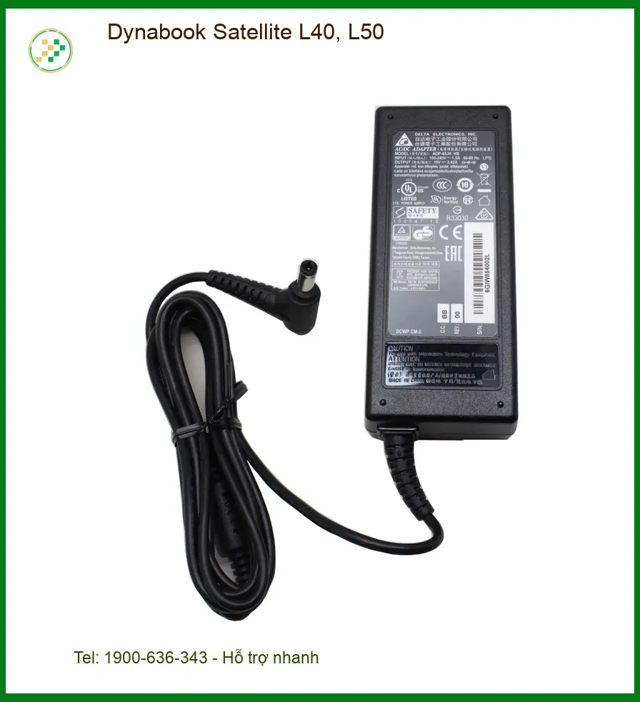 Sạc Laptop Dynabook Satellite L40, L50 - Có Hàng Ngay | Giá Tốt TPHCM