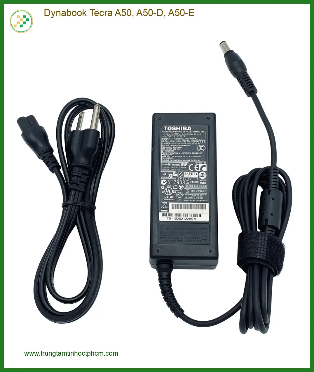 Sạc Laptop Dynabook Tecra A50, A50-D, A50-E