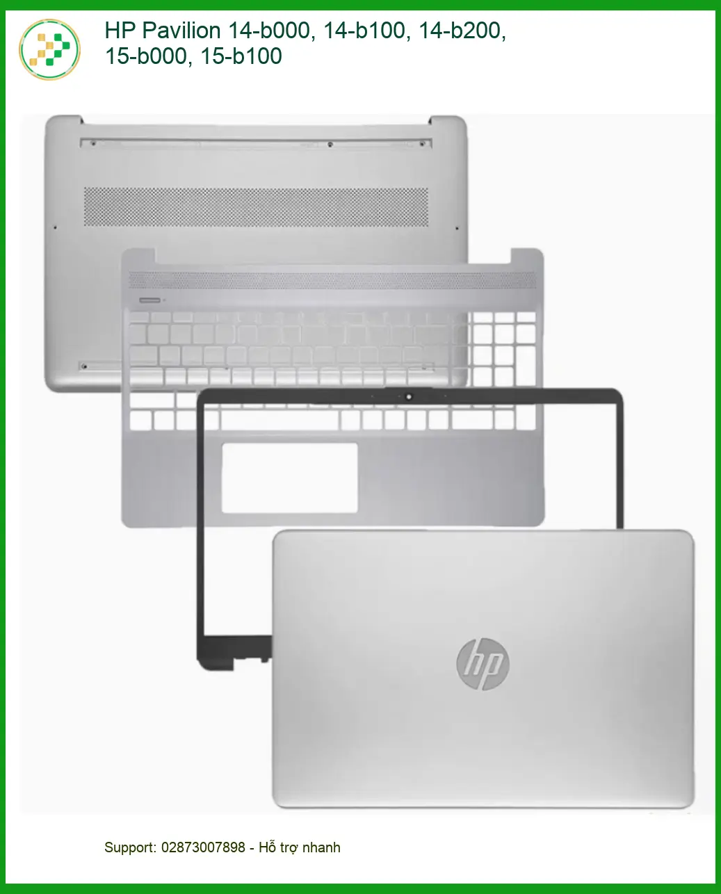 Vỏ Laptop HP Pavilion - Thay Lấy Liền Trung Tâm Uy Tín TPHCM