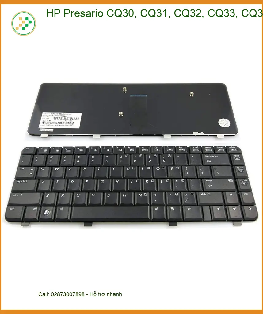Bàn phím Laptop HP Presario CQ3x - Thay Lấy Liền Tại Trung Tâm TPHCM Giá Rẻ