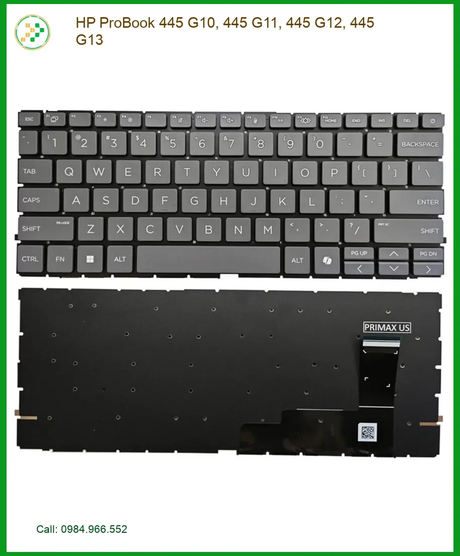 Bàn phím Laptop HP ProBook 445 G10 G11 G12 G13 - Thay Nhanh Lấy Liền Giá Tốt