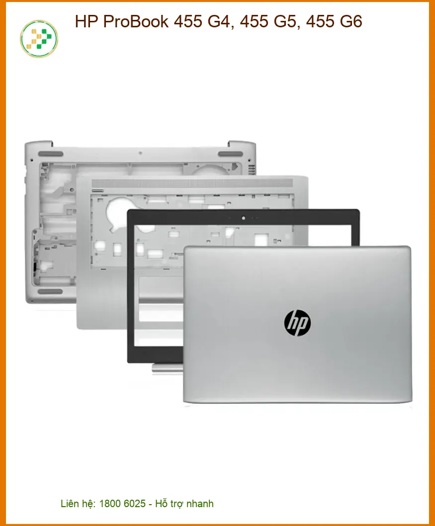 Vỏ Laptop HP ProBook 455 G4, G5, G6 - Thay Vỏ Lấy Ngay TPHCM | Giá Rẻ Nhất