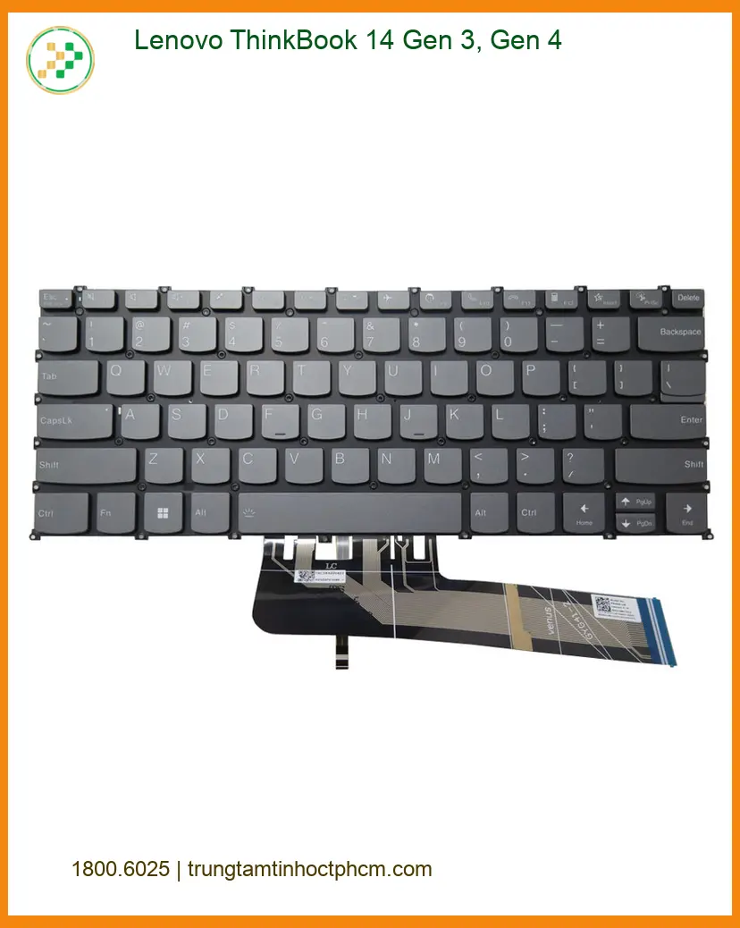 Bàn phím Laptop Lenovo ThinkBook 14 Gen 3/4 - Thay Lấy Ngay | TPHCM Uy Tín
