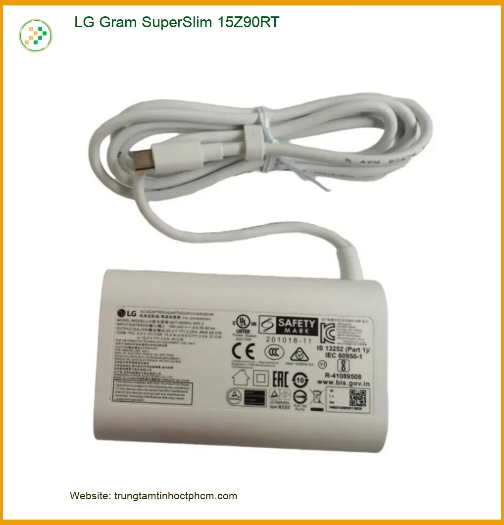 Sạc Laptop LG Gram 15Z90RT - Cửa Hàng TPHCM Giá Rẻ Lấy Liền