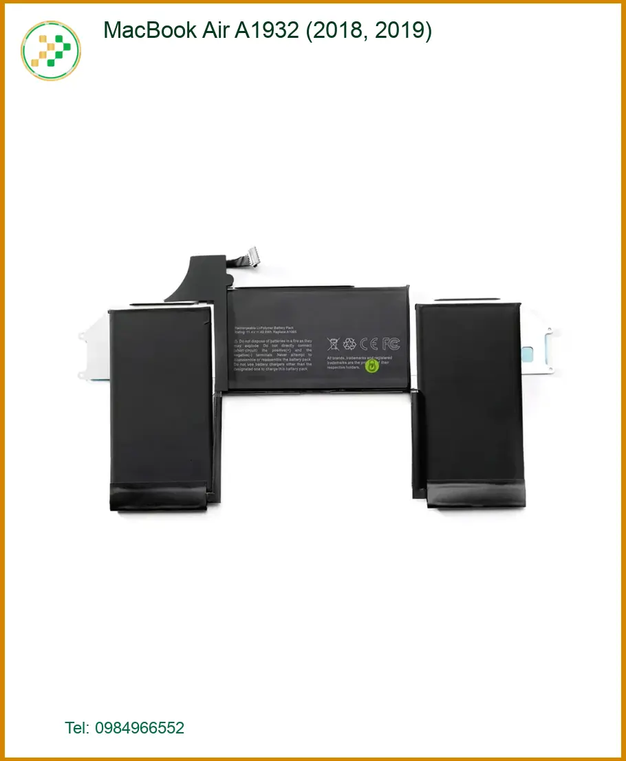 Pin Laptop APPLE MacBook Air A1932 - Thay Lấy Liền, Giá Rẻ Tại Trung Tâm TPHCM