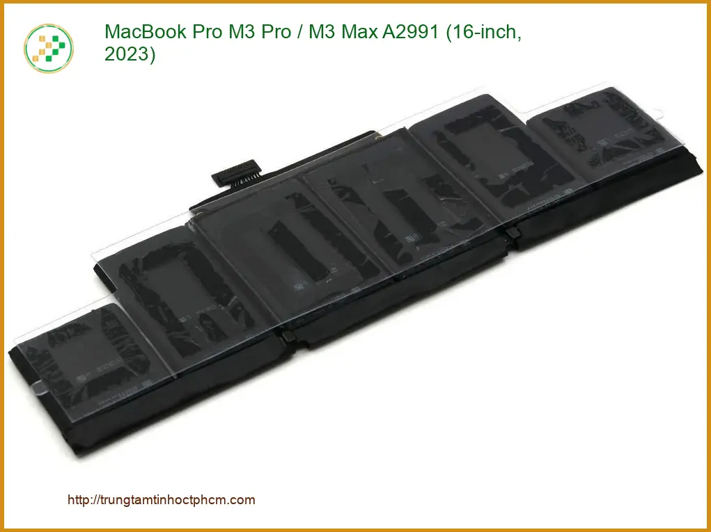 Pin Laptop APPLE MacBook Pro M3 / Max A2991 - Thay Pin MacBook Nhanh | Giá Rẻ TPHCM