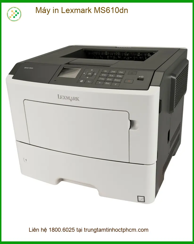 Máy in Lexmark MS610dn - Sửa tận nơi TPHCM | Nạp mực nhanh, giá rẻ