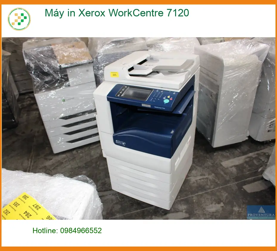 Sửa Máy In Xerox WorkCentre 7120 Lấy Liền - Trung Tâm Uy Tín Gần Đây