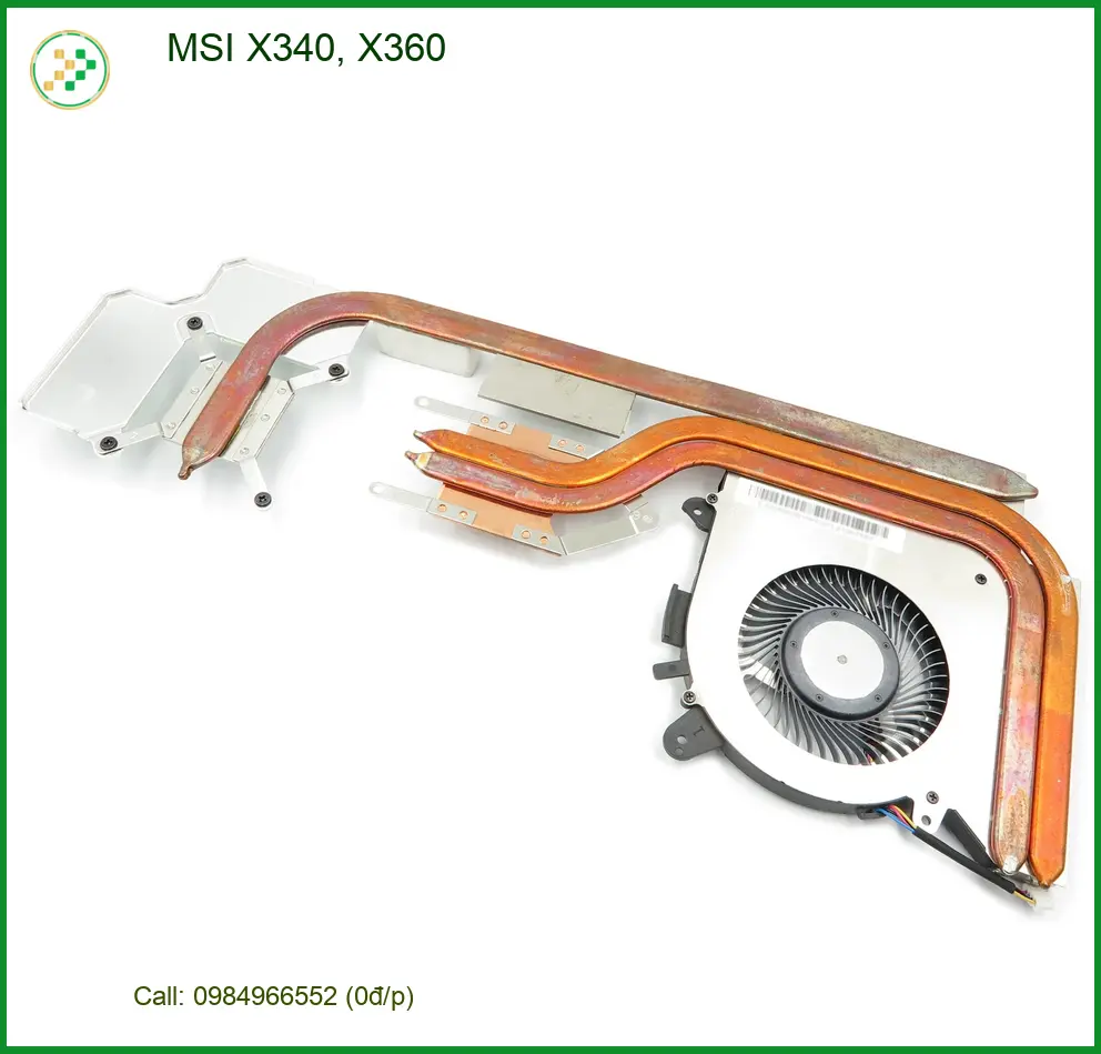 Fan Laptop MSI X340, X360 - Thay Quạt Nhanh TPHCM | Trung Tâm Uy Tín