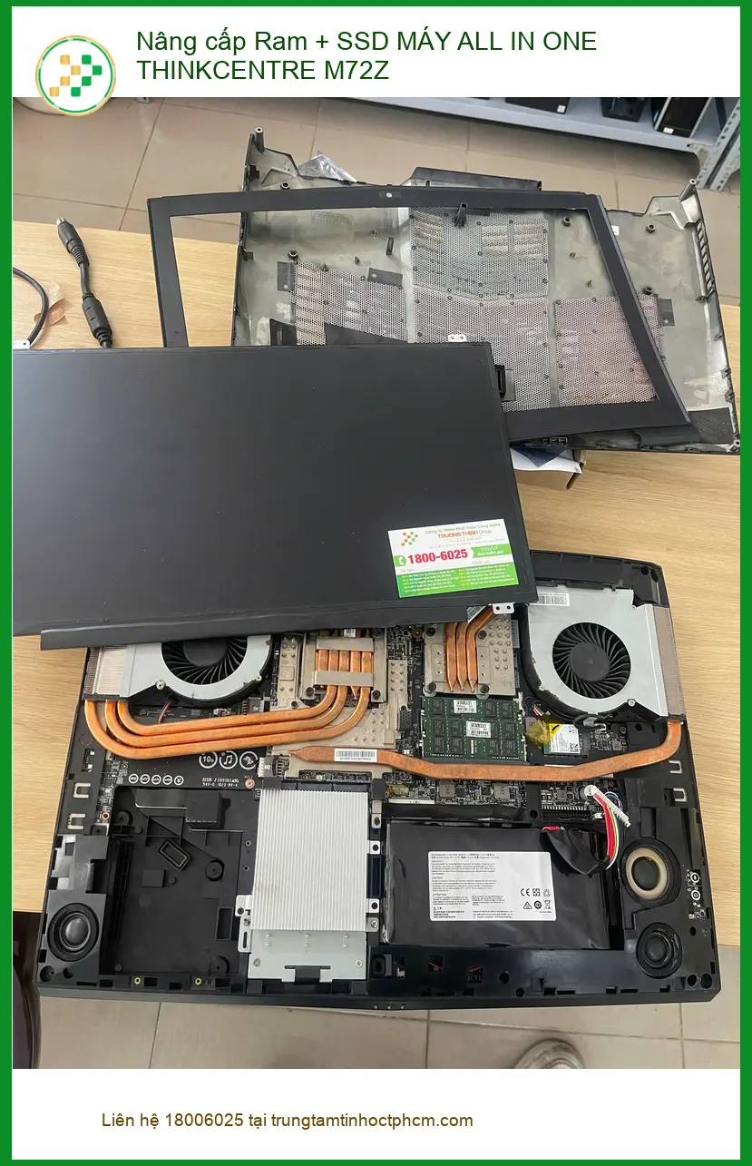 Thợ nâng cấp Ram SSD Máy All In One Thinkcentre M72Z Phú Nhuận - Anh Long ảnh thực tế 1