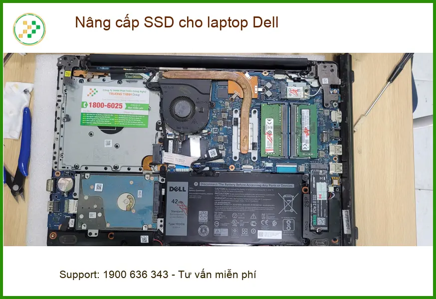 Tiệm nâng cấp SSD cho laptop Dell Quận Bình Tân lấy ngay - Anh Khoa khó tính review ảnh thực tế 2