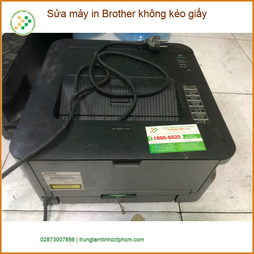 Anh Quốc kỹ sư review Dịch vụ Sửa máy in Brother không kéo giấy Quận Bình Tân ảnh thực tế 1