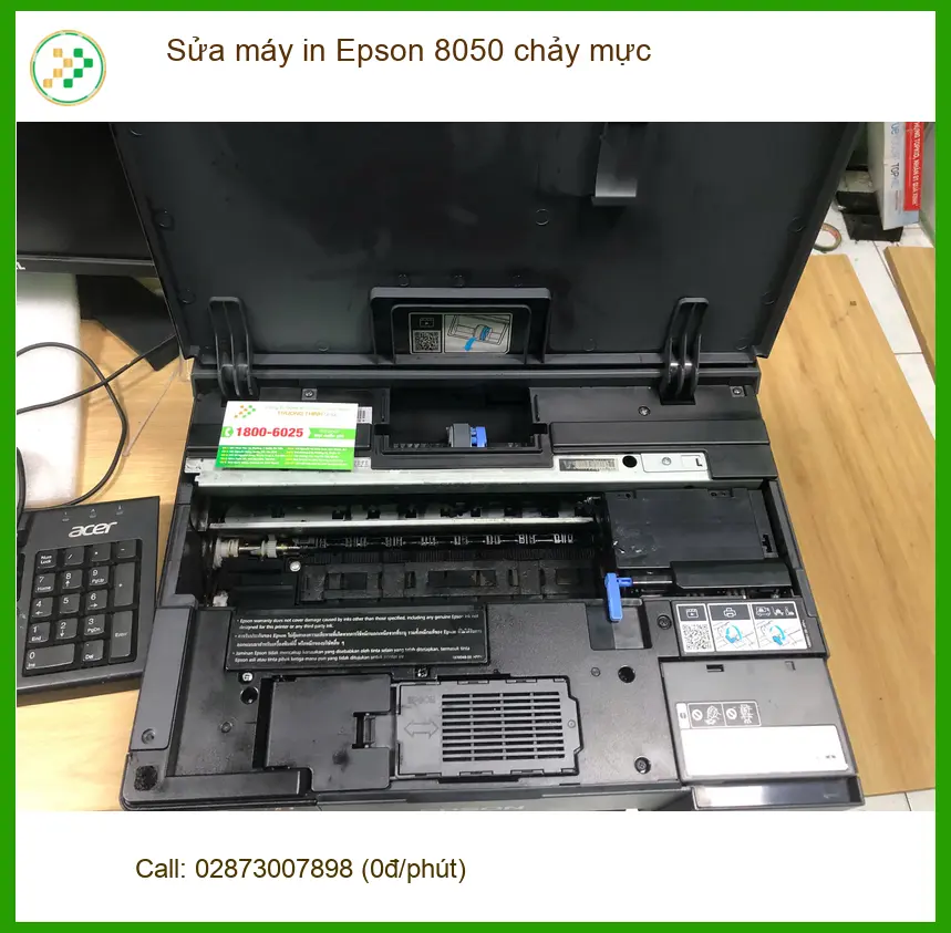 Dịch vụ sửa máy in Epson 8050 chảy mực Quận Bình Tân - Anh Tùng review ảnh thực tế 2