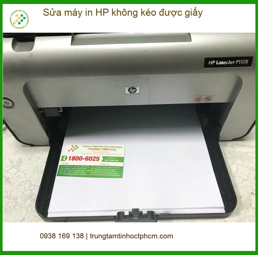 Chị Khuê tìm thợ sửa máy in HP không kéo giấy Quận Bình Tân ảnh thực tế 1