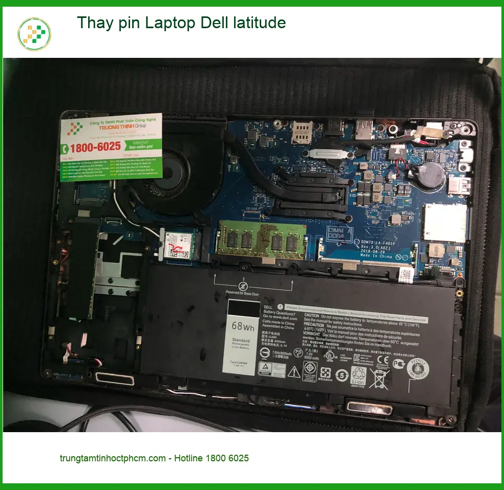 Anh Tấn review trung tâm thay pin Laptop Dell latitude Quận Bình Tân nhanh chóng ảnh thực tế 1