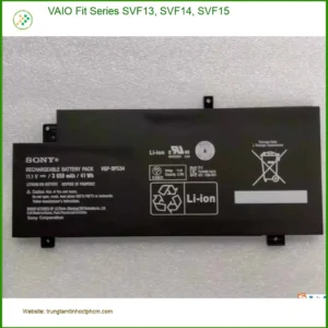 Pin Laptop VAIO Fit Series SVF13 SVF14 SVF15 - Thay Nhanh, Giá Rẻ TPHCM