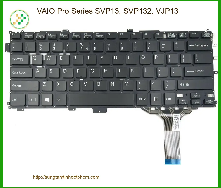 Bàn Phím Laptop VAIO SVP13 | Thay Nhanh Tại Trung Tâm, Lấy Liền TPHCM
