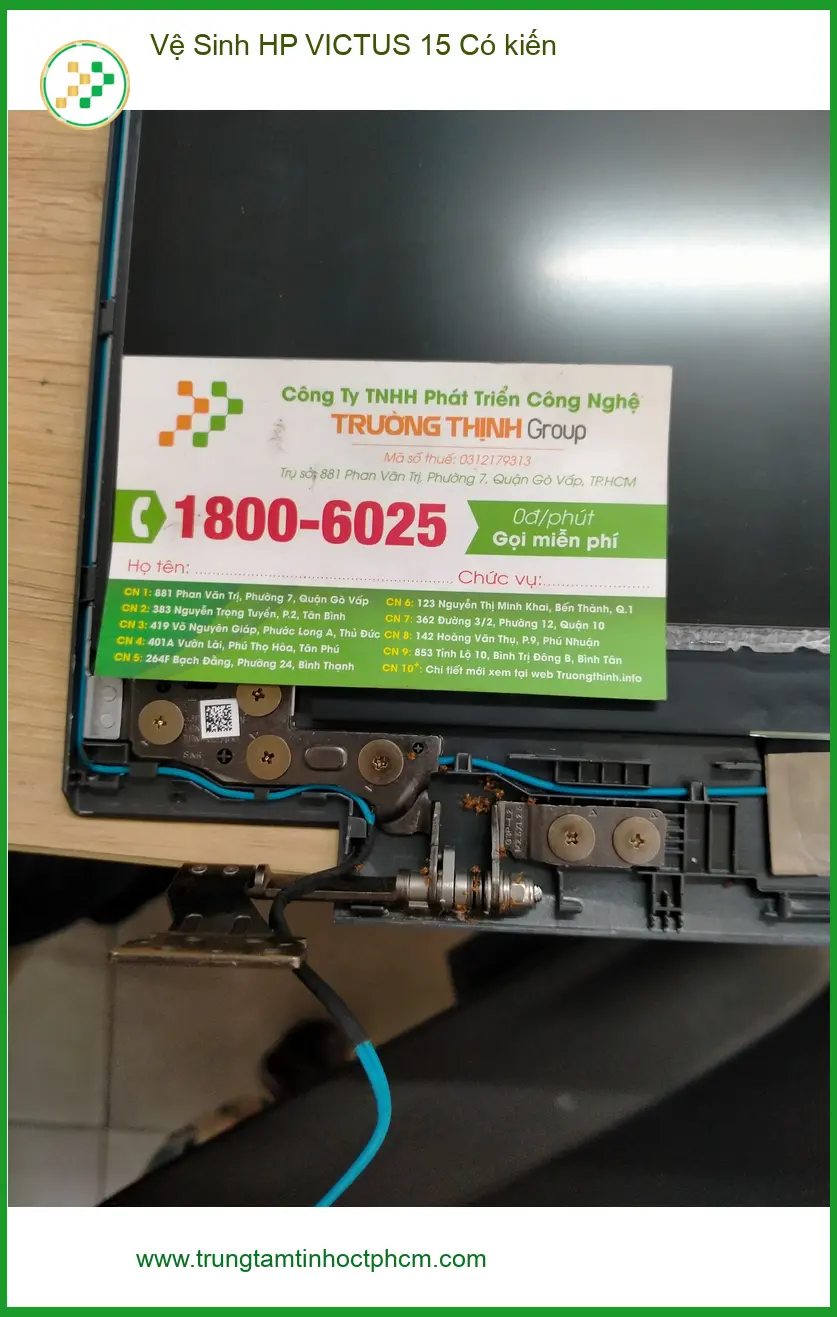 Chị Thanh lo ngại máy nóng - Tìm dịch vụ vệ sinh HP Victus 15 uy tín Quận 12 ảnh thực tế 1