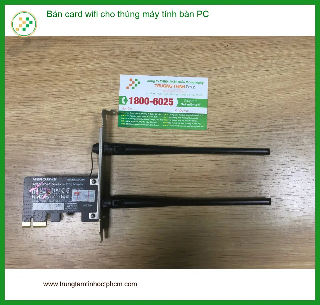 Anh Tùng ở Bình Tân tìm Địa điểm bán card wifi cho thùng máy tính bàn PC ảnh thực tế 1