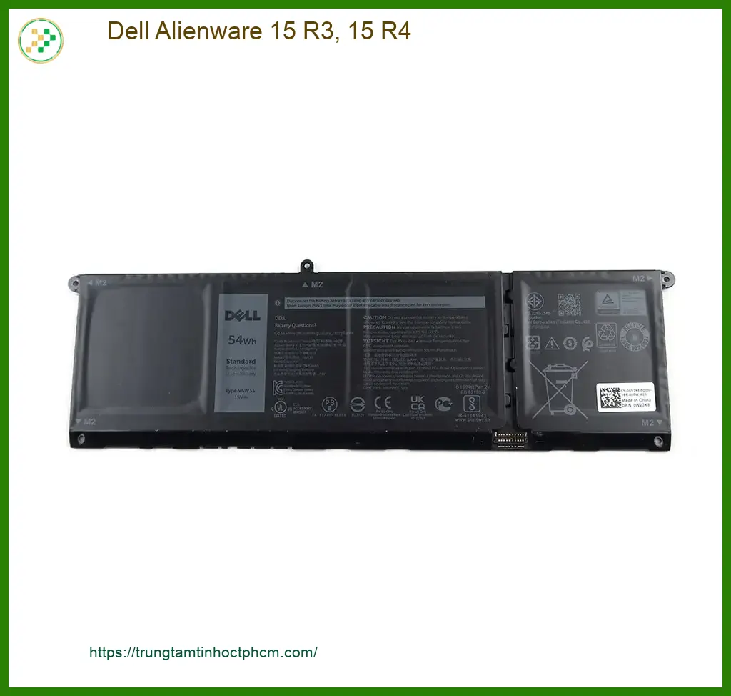 Pin Laptop Dell Alienware 15 R3 R4 - Thay Nhanh Trung Tâm TPHCM Giá Rẻ