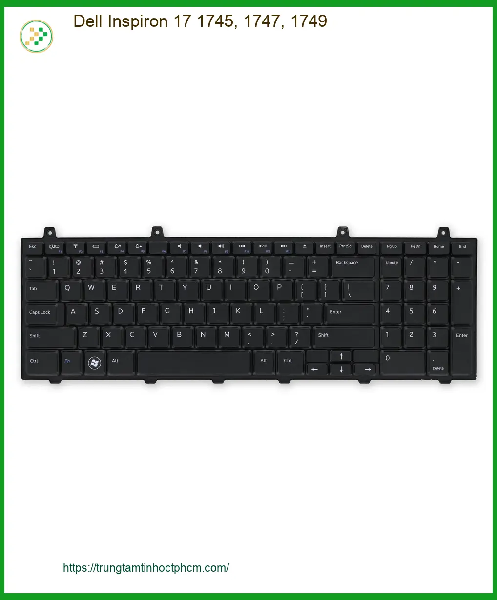 Bàn phím Laptop Dell Inspiron 17 - Thay Nhanh, Giá Tốt Tại TPHCM
