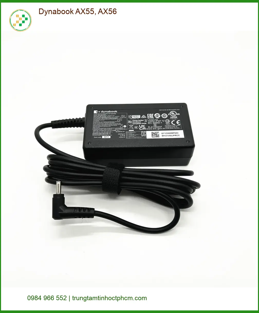 Sạc Laptop Dynabook AX55 AX56 - Thay Sạc Nhanh Lấy Liền TPHCM Giá Tốt