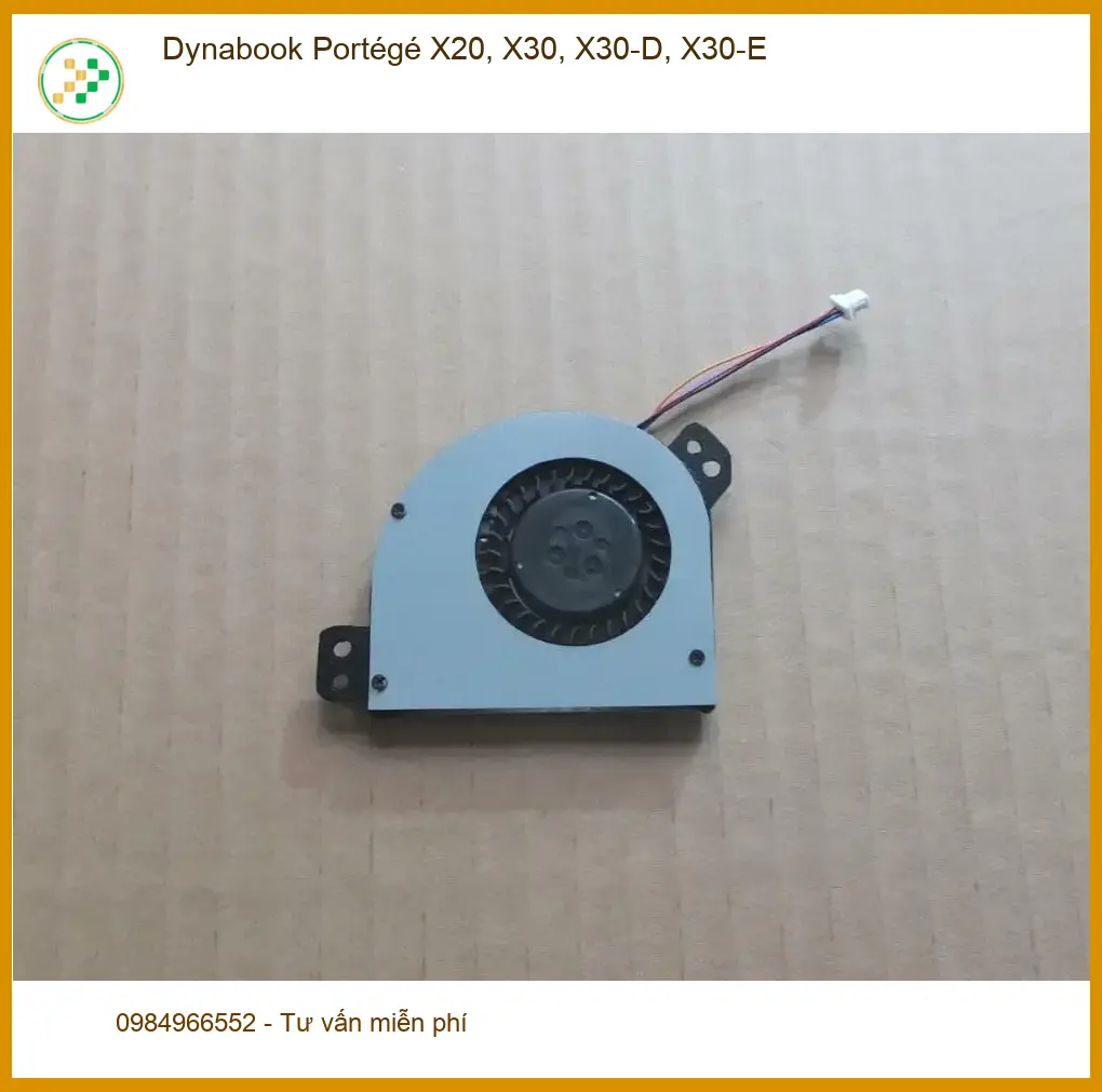 Quạt Laptop Dynabook Portégé X20, X30, X30-D, X30-E - Thay Lấy Liền Tại Trung Tâm