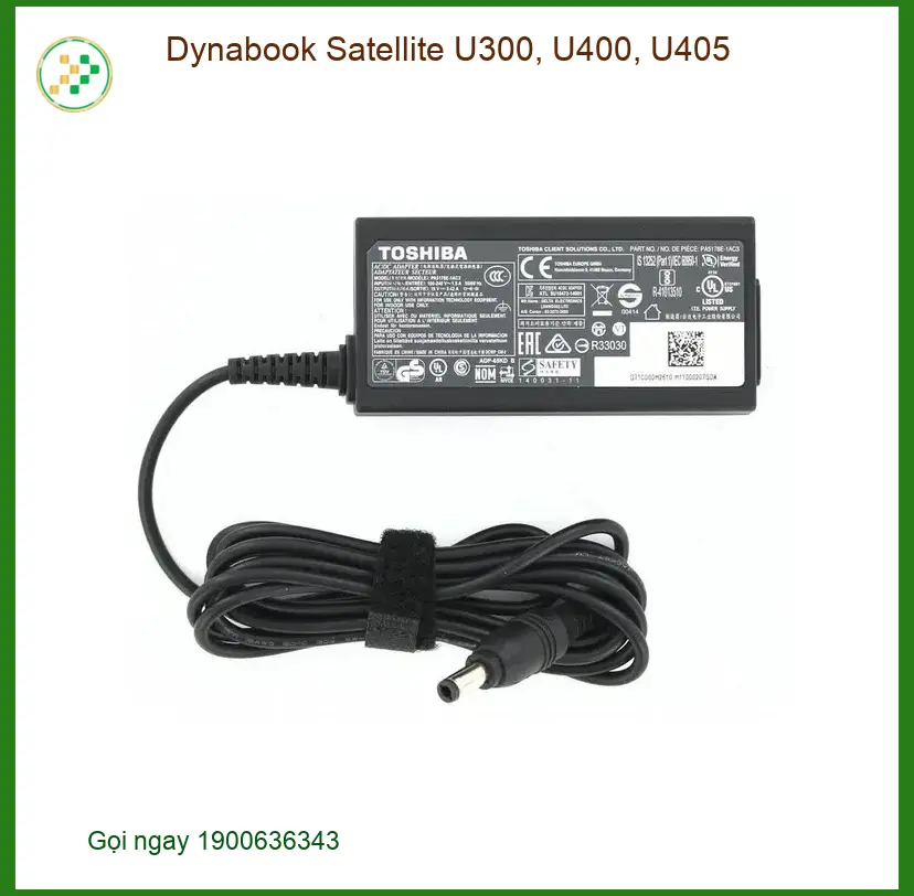 Sạc Laptop Dynabook Satellite U300, U400, U405 - Thay Sạc Nhanh TPHCM