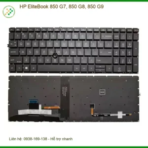Bàn phím Laptop HP EliteBook 850 G7 G8 G9 | Trung Tâm Thay Lấy Liền - Giá Tốt