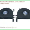 Quạt Fan MacBook Air M3 A3240 A3114 (13/15 inch) - Thay Lấy Liền Giá Rẻ TPHCM