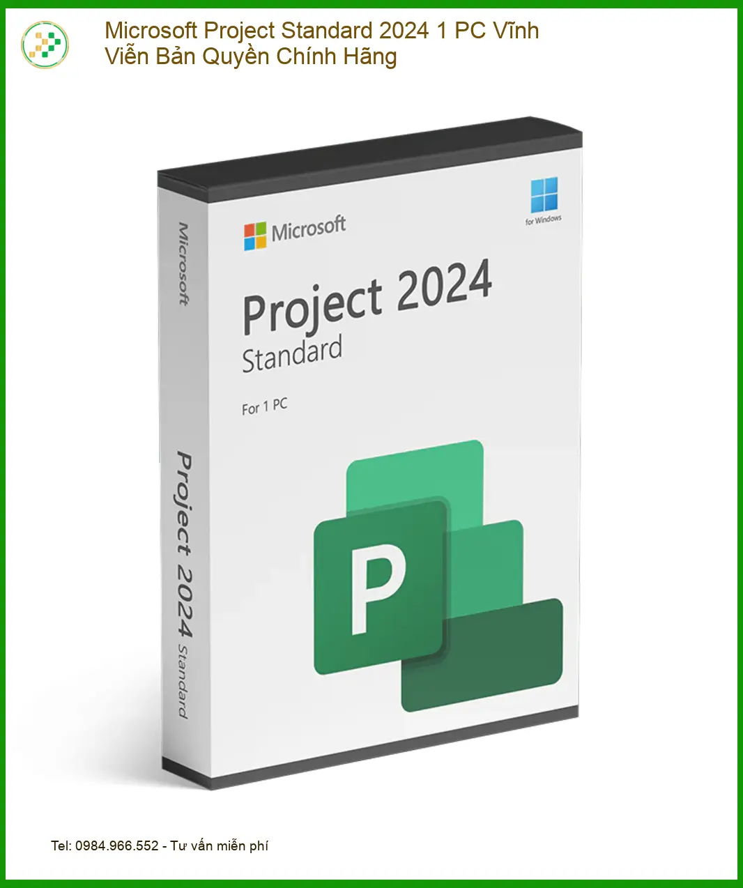 Bản Quyền Microsoft Project Standard Vĩnh Viễn - Mua Nhanh Tại Trung Tâm TPHCM Giá Rẻ