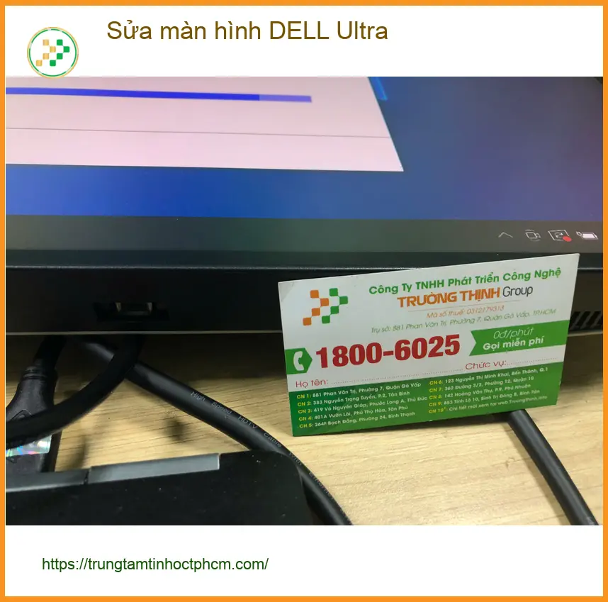 Anh Phúc lập trình viên ở Quận Bình Tân review Sửa màn hình DELL Ultra bị sọc