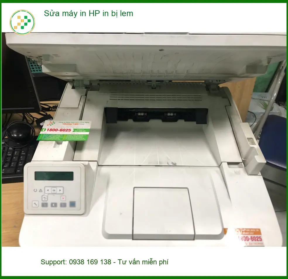Dịch vụ sửa máy in HP in bị lem Quận Bình Tân uy tín - Anh Đạt kiến trúc sư review ảnh thực tế 1
