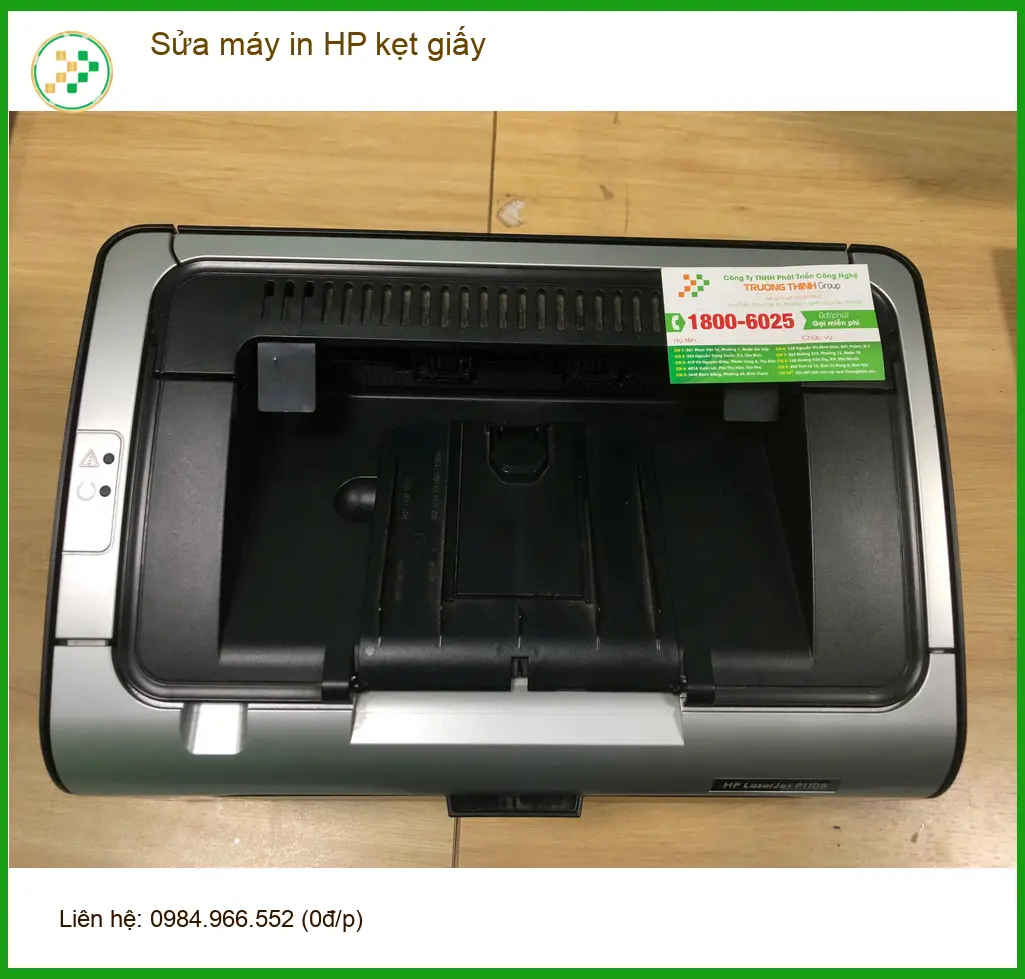 Anh Quang quản lý tìm trung tâm sửa máy in HP kẹt giấy Quận Bình Tân ảnh thực tế 2