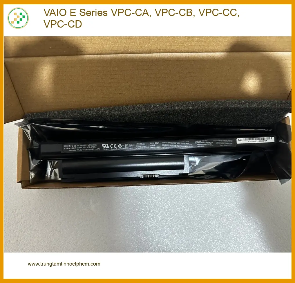 Pin Laptop VAIO E Series - Thay Pin Lấy Liền, Gần Đây Giá Rẻ TPHCM