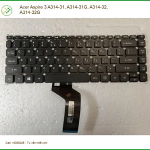 Bàn phím Laptop ACER Acer Aspire 3 - Thay Lắp Đặt Nhanh TPHCM | Giá Rẻ
