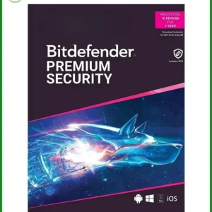 Antivirus Bitdefender Premium Security - Trung tâm TPHCM | Cài đặt nhanh, Giá rẻ