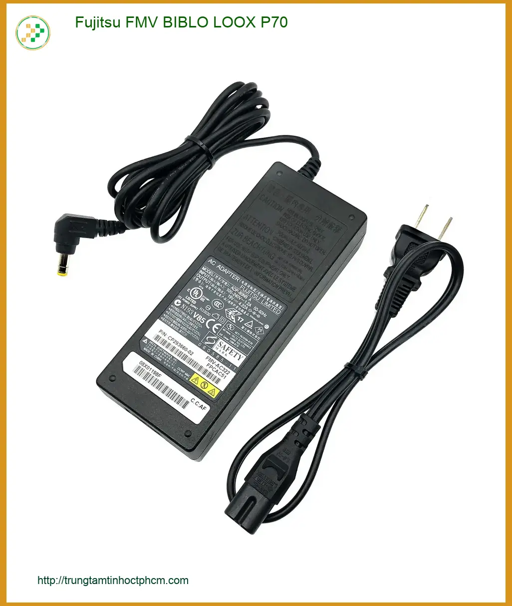 Sạc Laptop Fujitsu FMV BIBLO LOOX P70 - Mua Nhanh | Giá Rẻ TPHCM