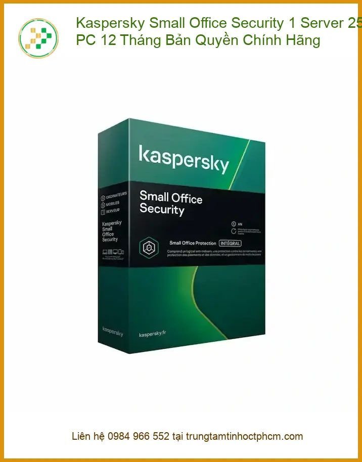 Antivirus Kaspersky Small Office Security - Trung Tâm Cài Đặt Tận Nơi Giá Rẻ TPHCM