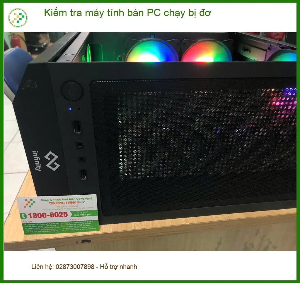 Cô Lan Anh tìm nơi khắc phục máy tính bàn PC đơ Quận Bình Tân uy tín ảnh thực tế 2